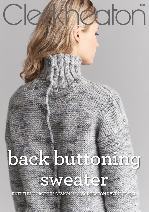 Cleckheaton Back Buttoning Sweater