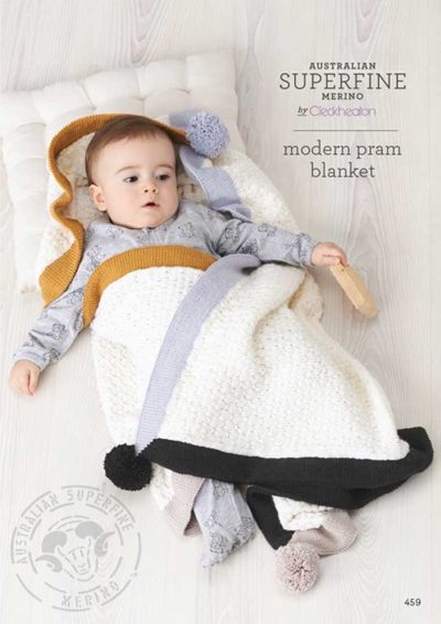 Cleckheaton Superfine Modern Baby Blanket