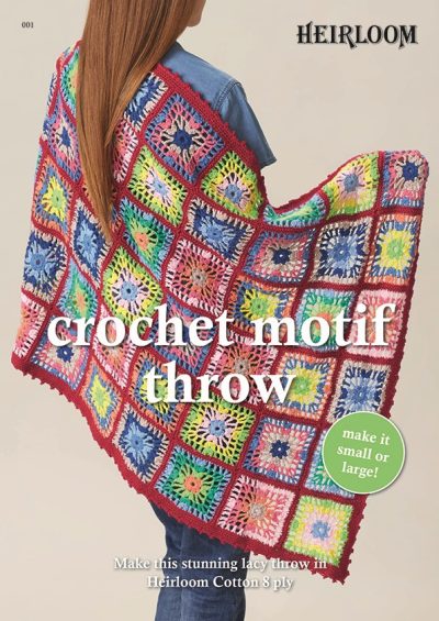 Heirloom Crochet Motif Throw