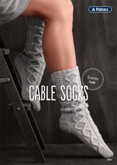 Patons Cable Socks Leaflet